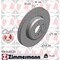 Zimmermann Brake Disc - Standard/Coated, 150348320 150348320 - alternate 3
